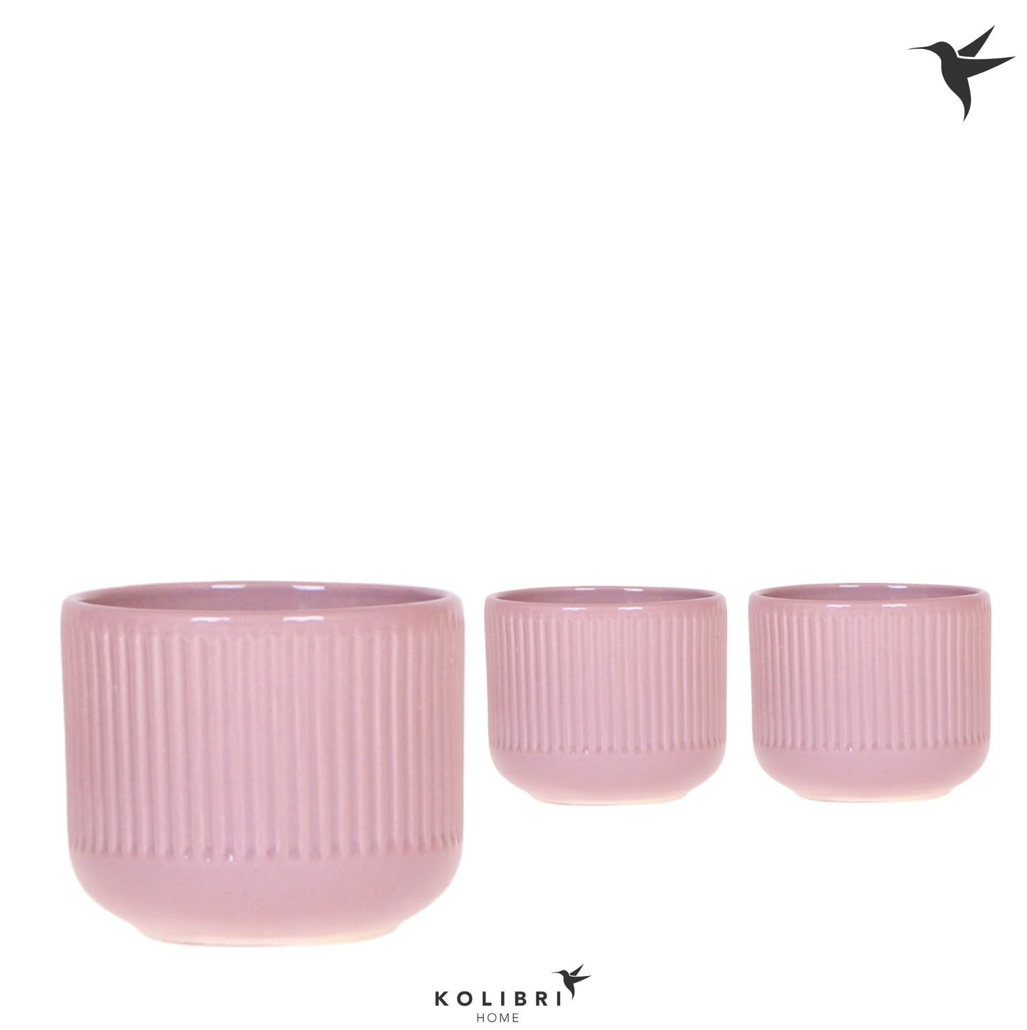 Kolibri Home Flare pot purple 6cm 6cm Pot