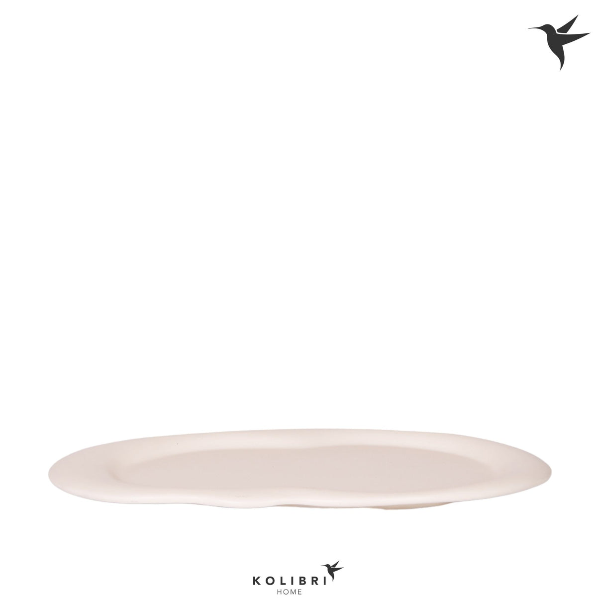Kolibri Home Cloud plate travertine 4cm 18cm Pot