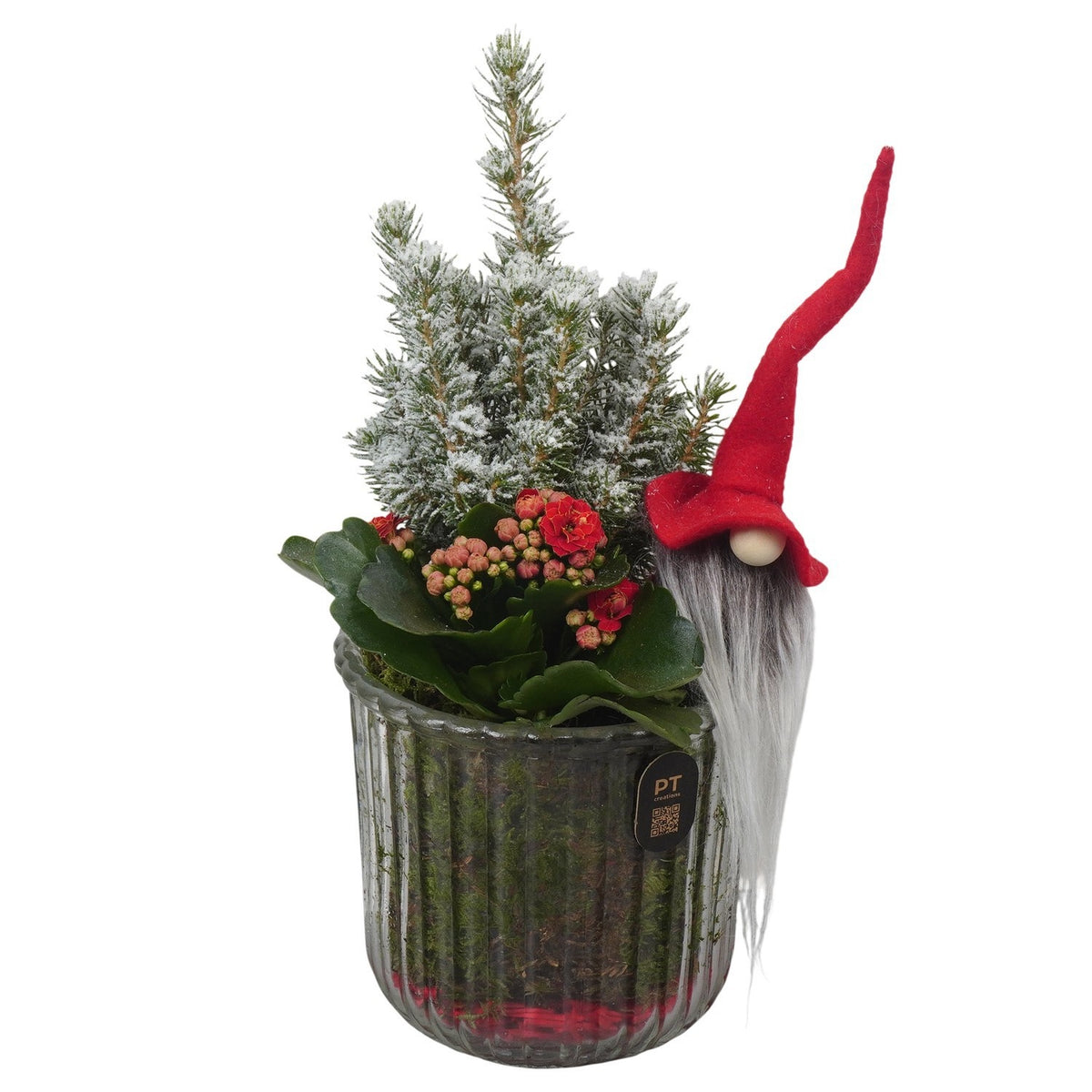 Christmas arrangement 29cm 12cm Pot