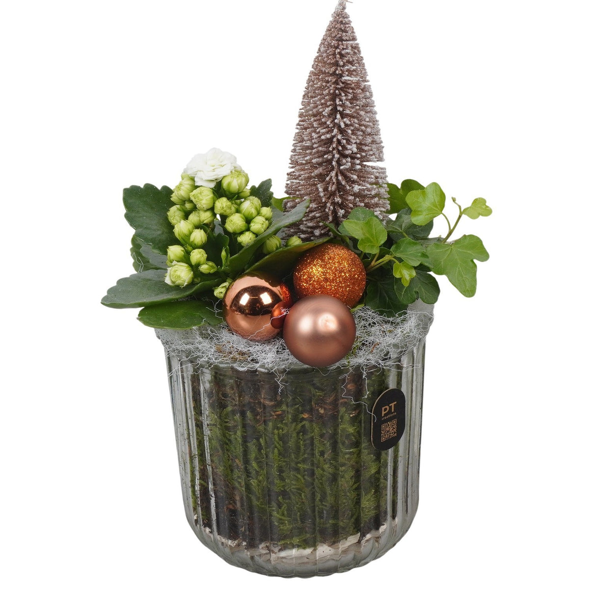 Christmas arrangement 24cm 12cm Pot