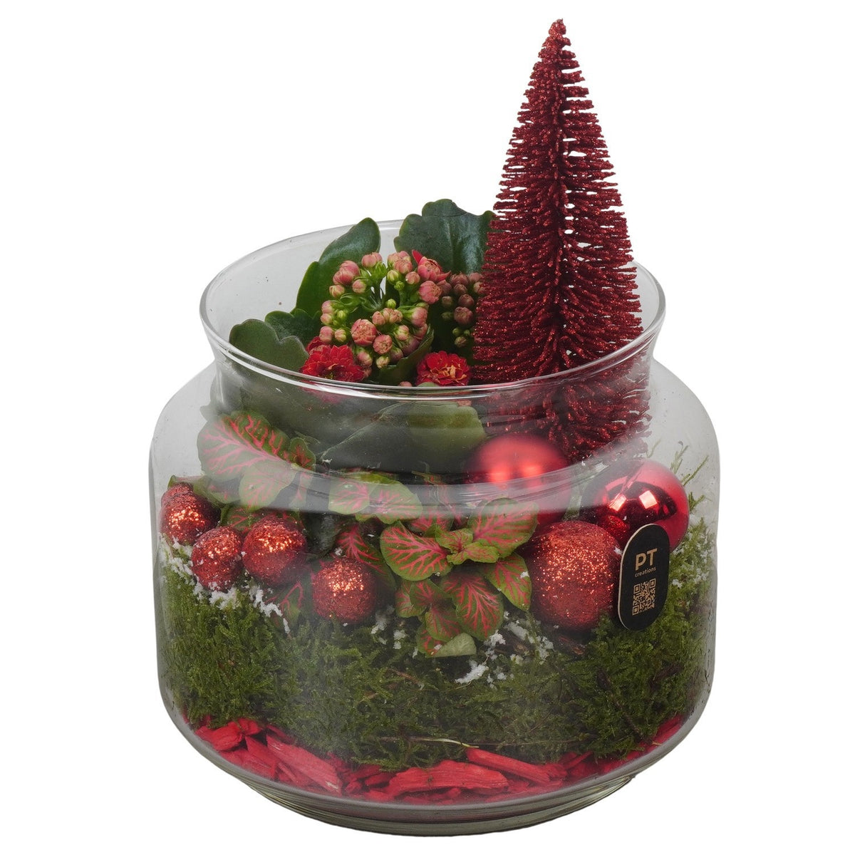 Christmas arrangement 19cm 16cm Pot