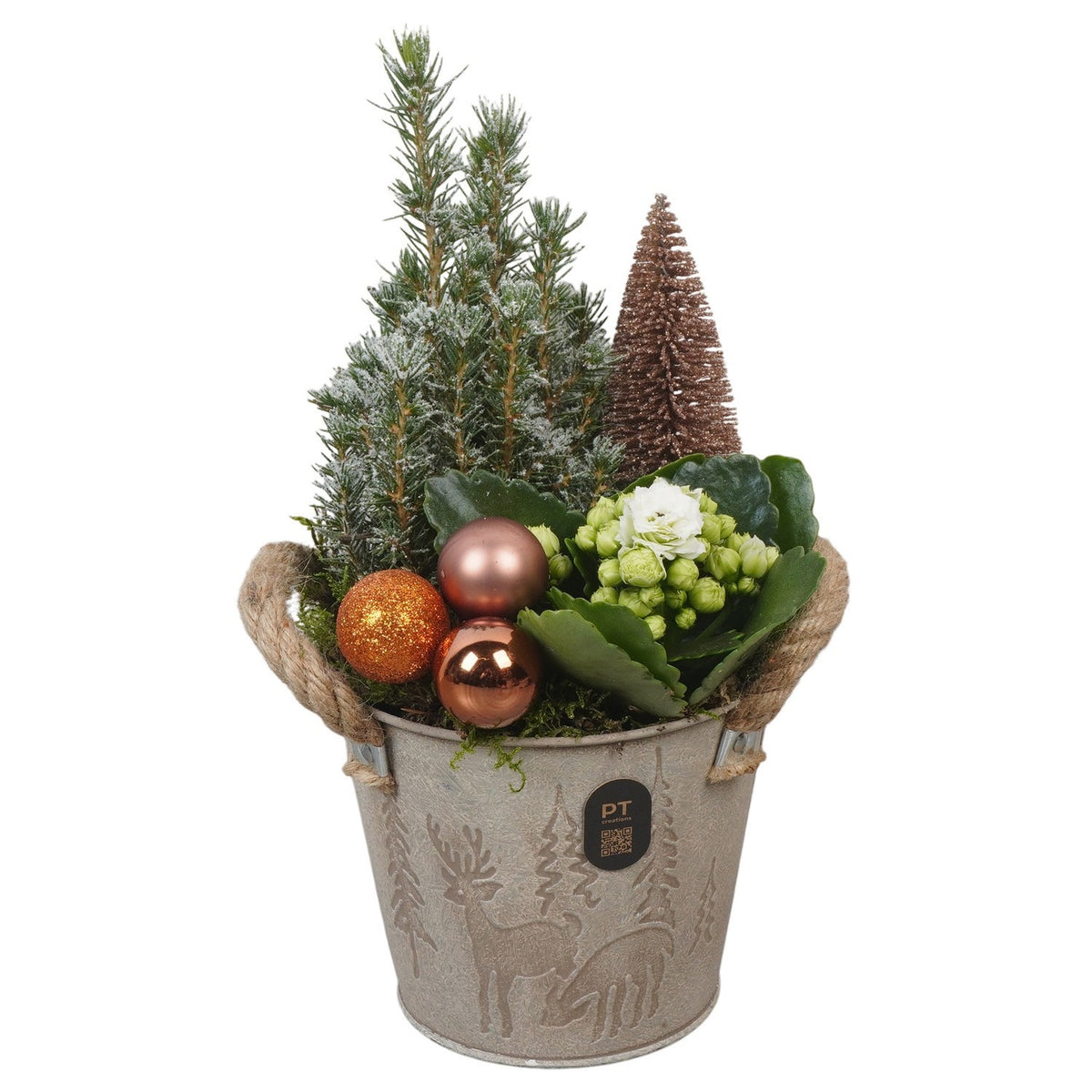Christmas arrangement 30cm 13cm Pot