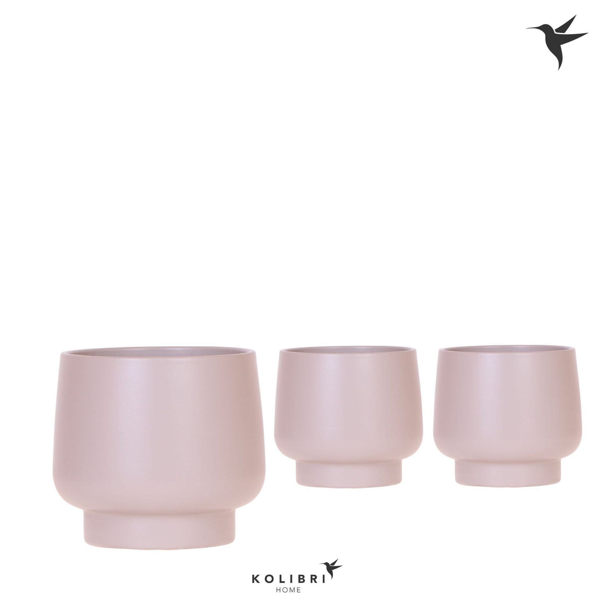 Kolibri Home Scandic pot taupe 13cm 12cm Pot