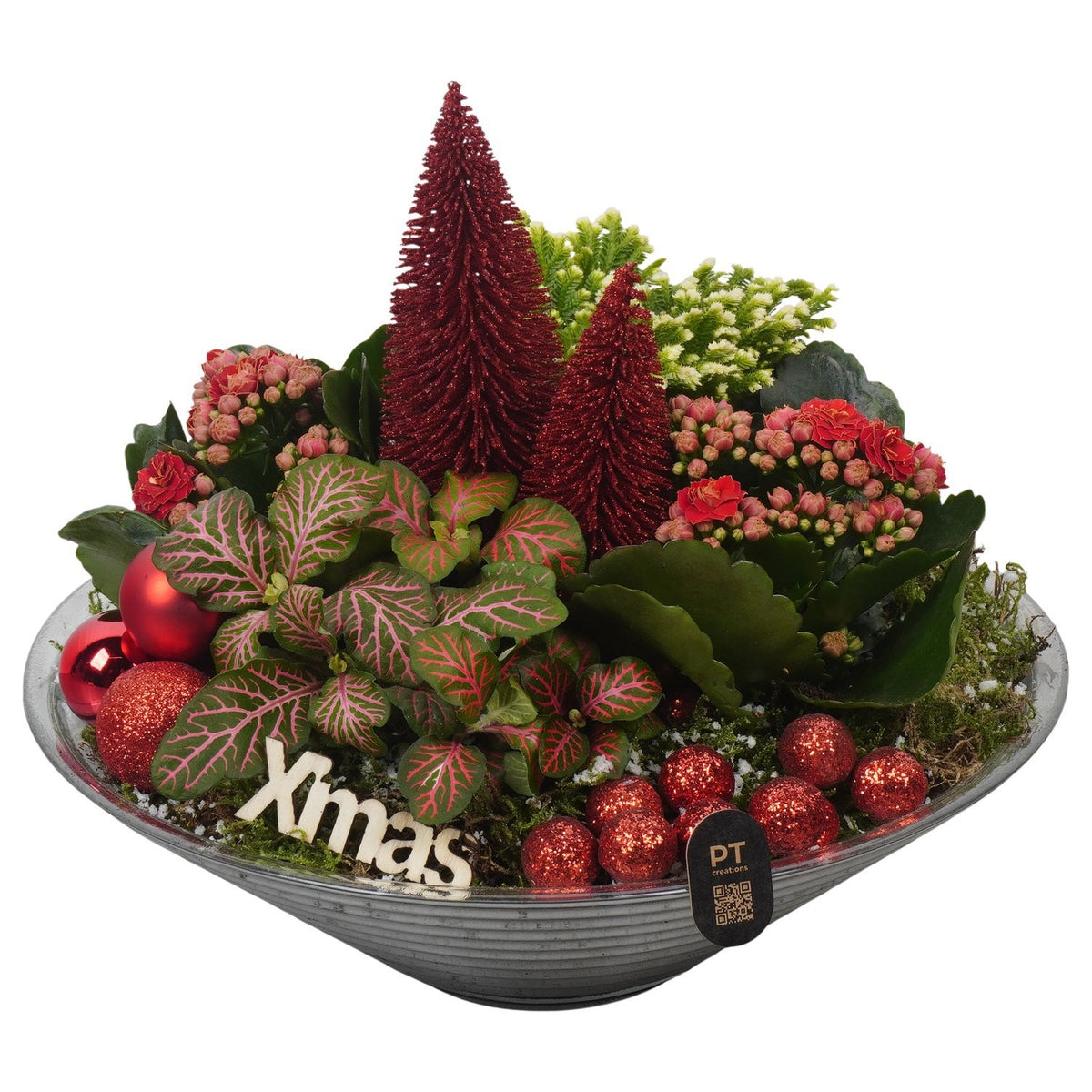 Christmas arrangement 23cm 26cm Pot