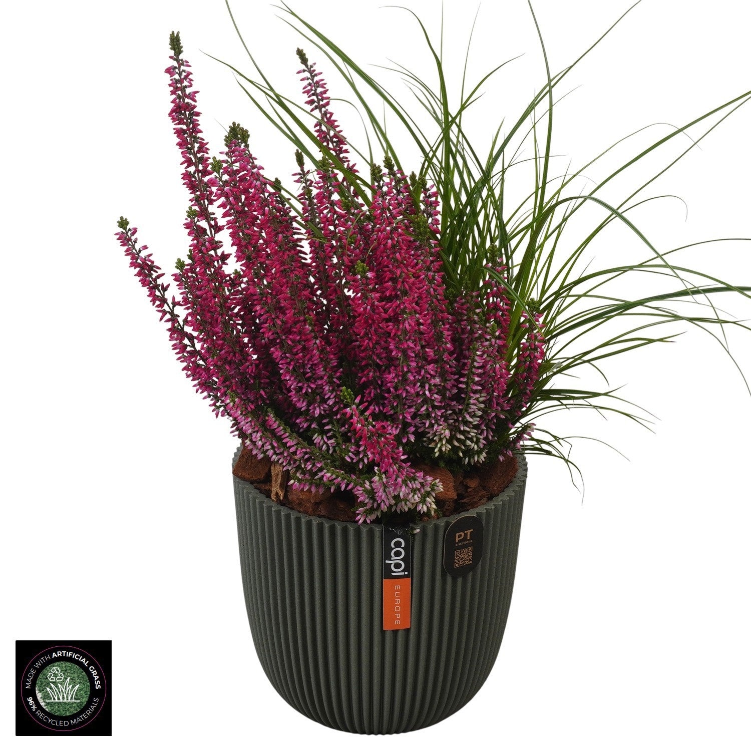 Outdoor arrangement 32cm 13cm Pot