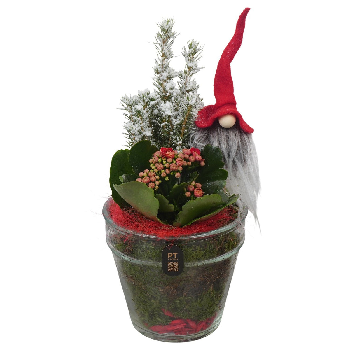Christmas arrangement 29cm 13cm Pot