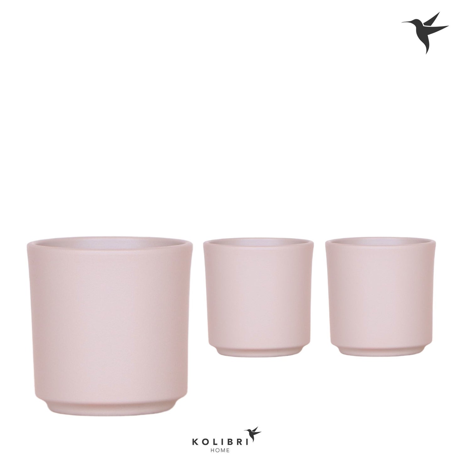 OK Plant Kolibri Home Simplicity pot taupe Pack of 8