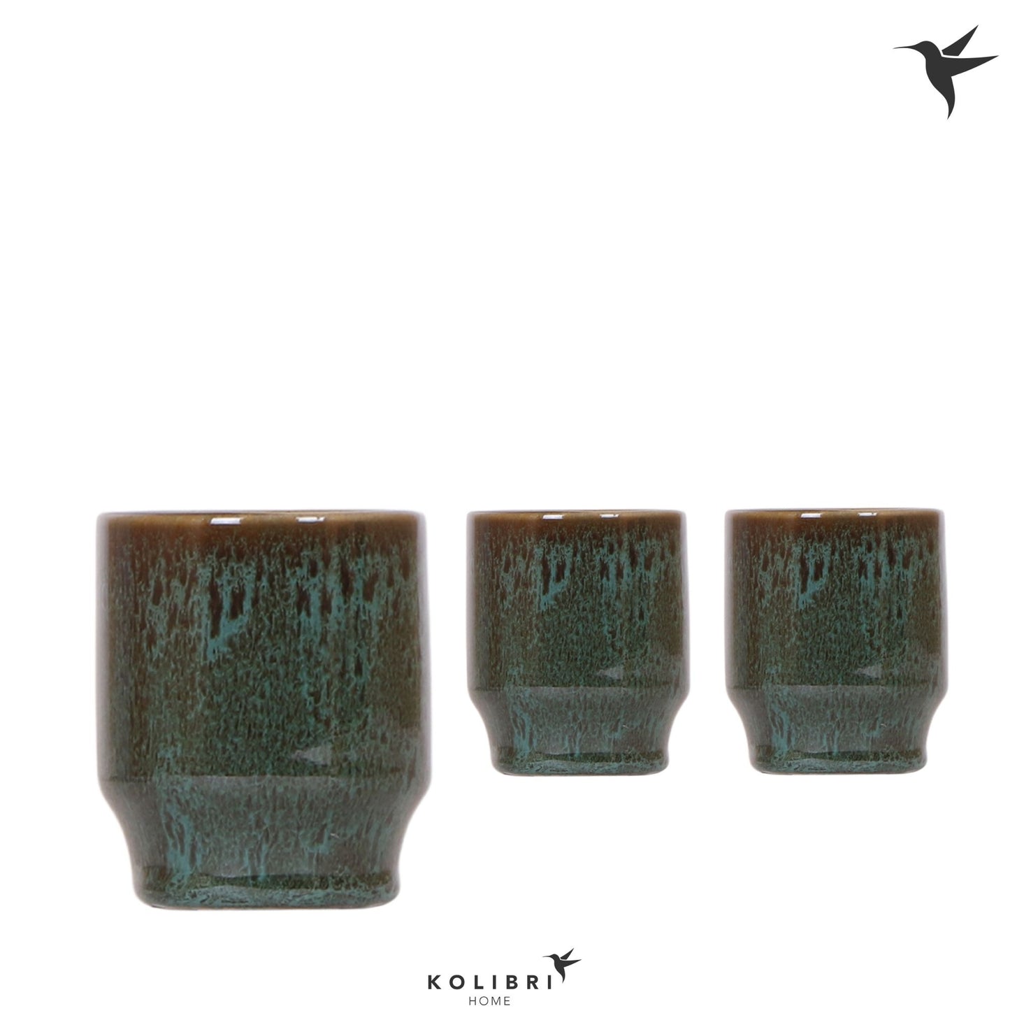 Kolibri Home Classy pot green 8cm 6cm Pot