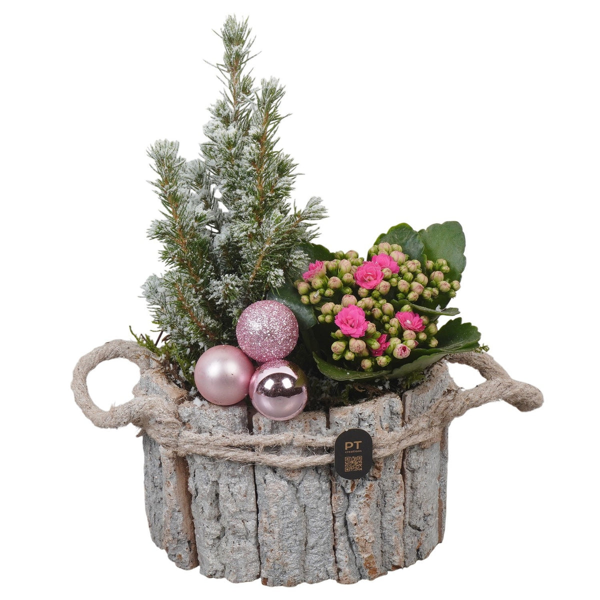 Christmas arrangement 29cm 17cm Pot