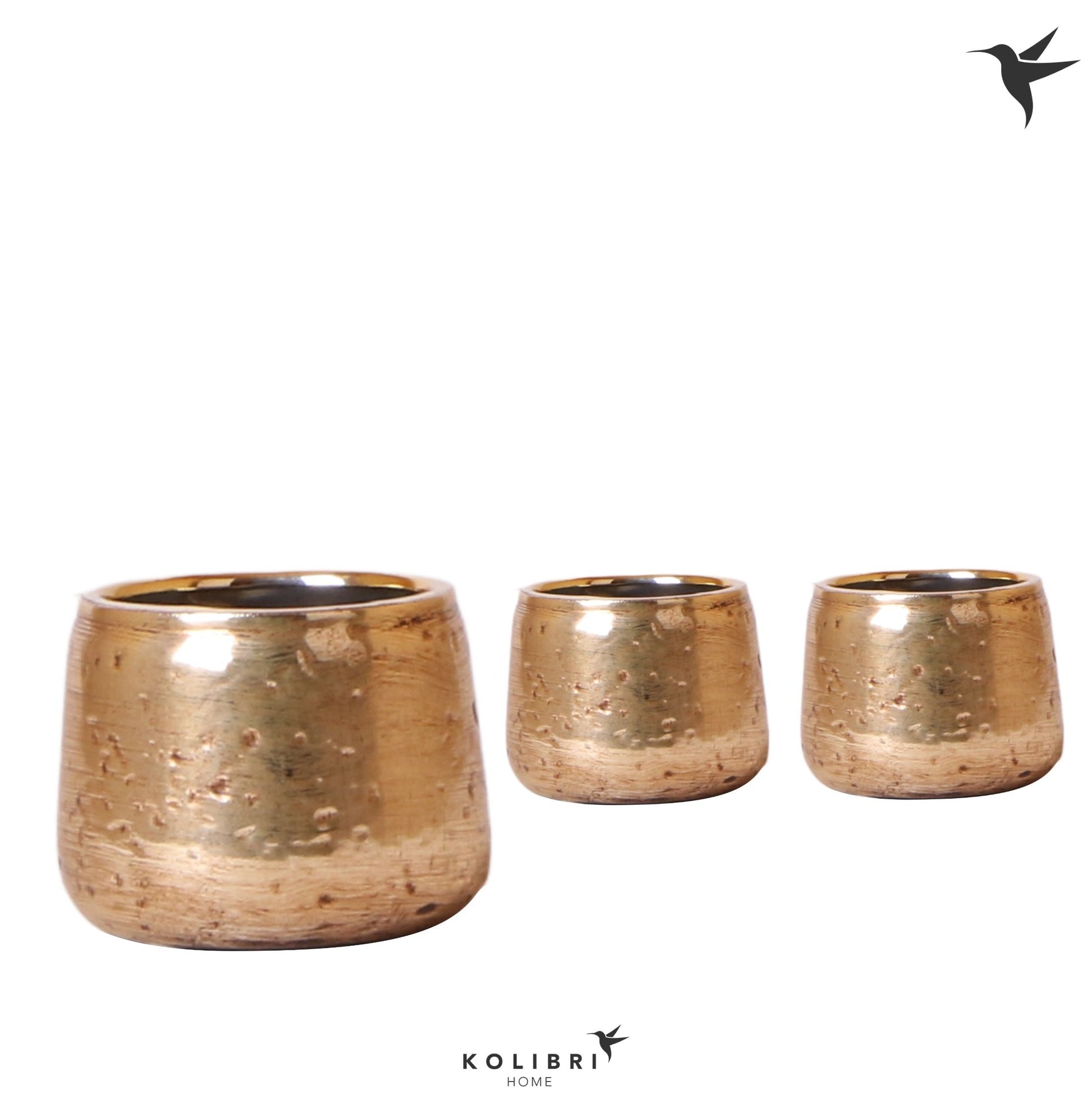 Kolibri Home Luxury pot gold 7cm 6cm Pot