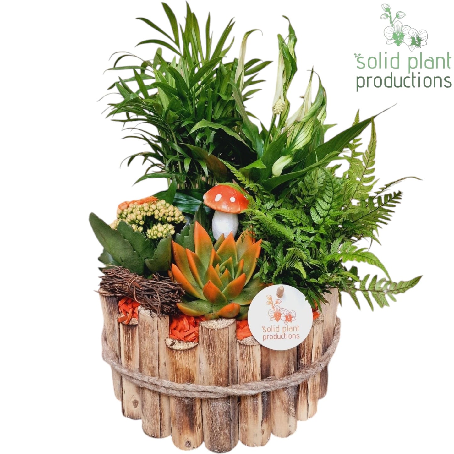 HSCE002 Milano Large Autumn Orange 40cm 23cm Pot