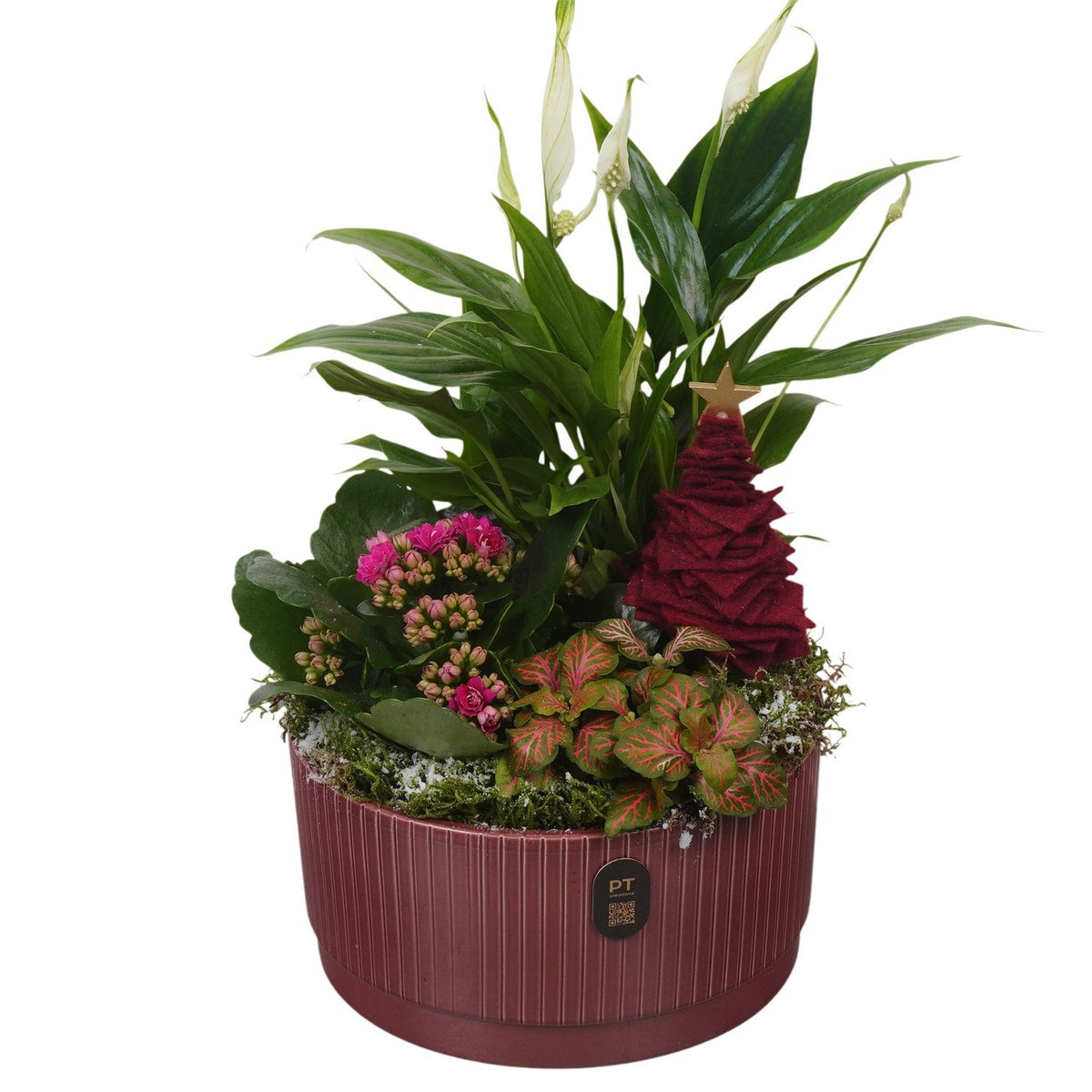 Christmas arrangement 35cm 19cm Pot