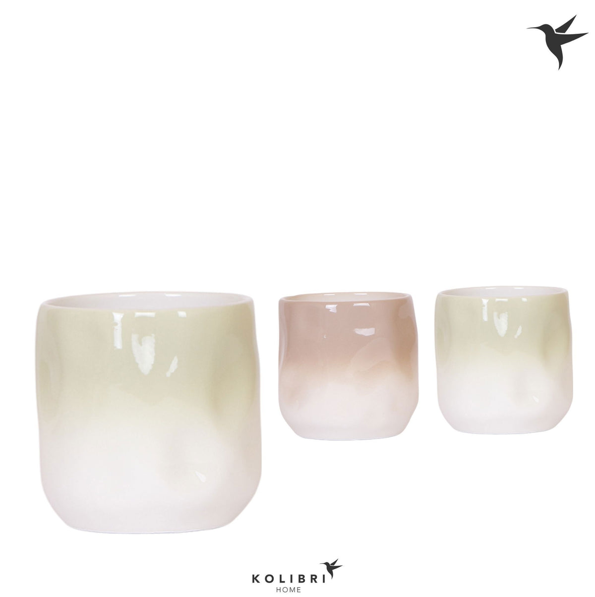 Kolibri Home Gradience pot sand mix 11cm 9cm Pot