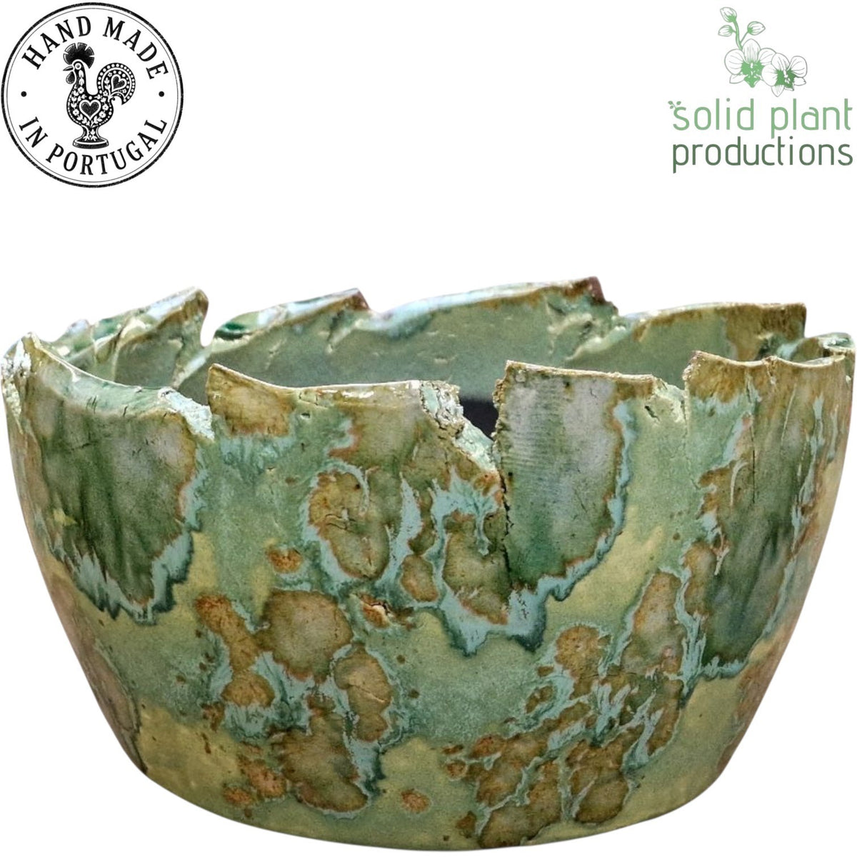 Olivia Green Bowl 11cm 24cm Pot