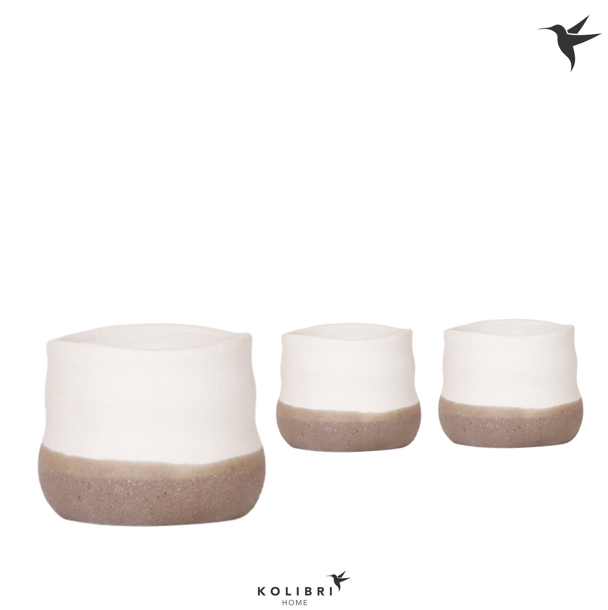 Kolibri Home Imperfect Bag pot 6cm 6cm Pot