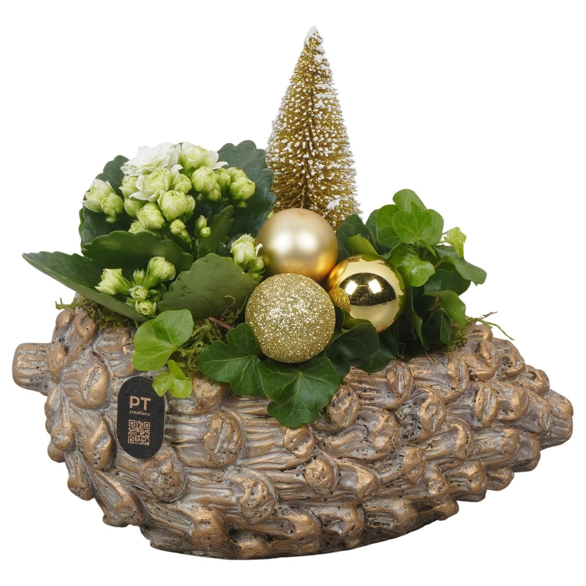 Christmas arrangement 19cm 23cm Pot