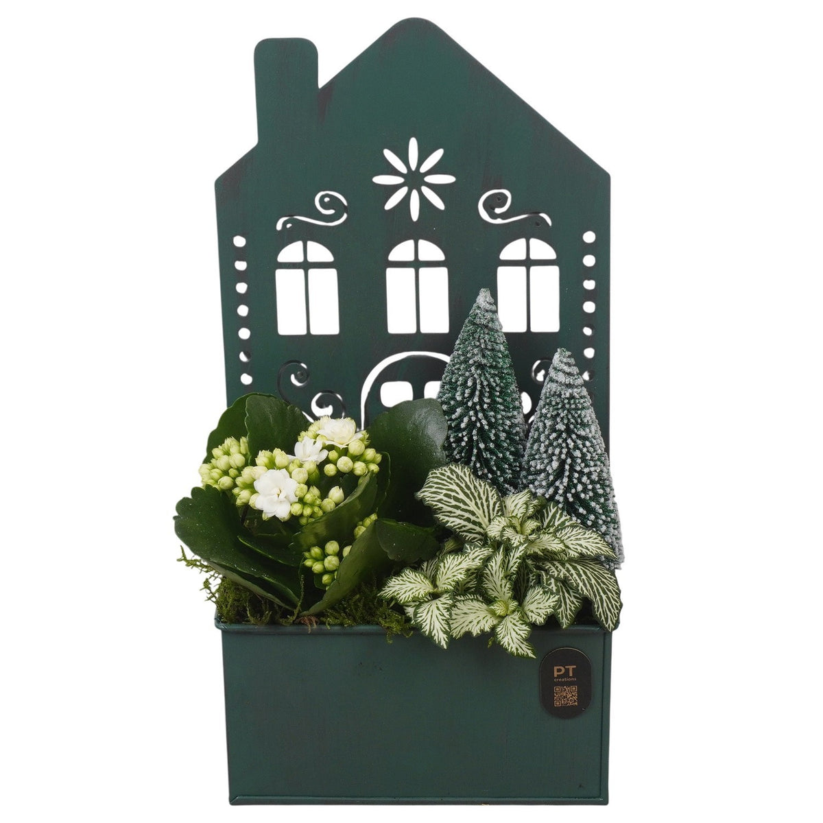 Christmas arrangement 28cm 15cm Pot