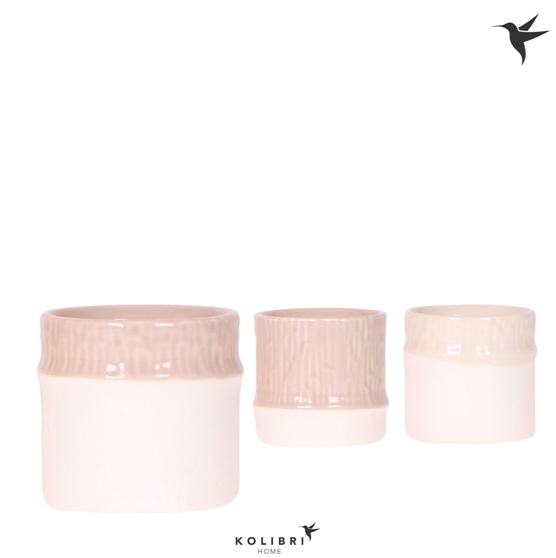 OK Plant Kolibri Home Bamboo pot mix Pack of 12