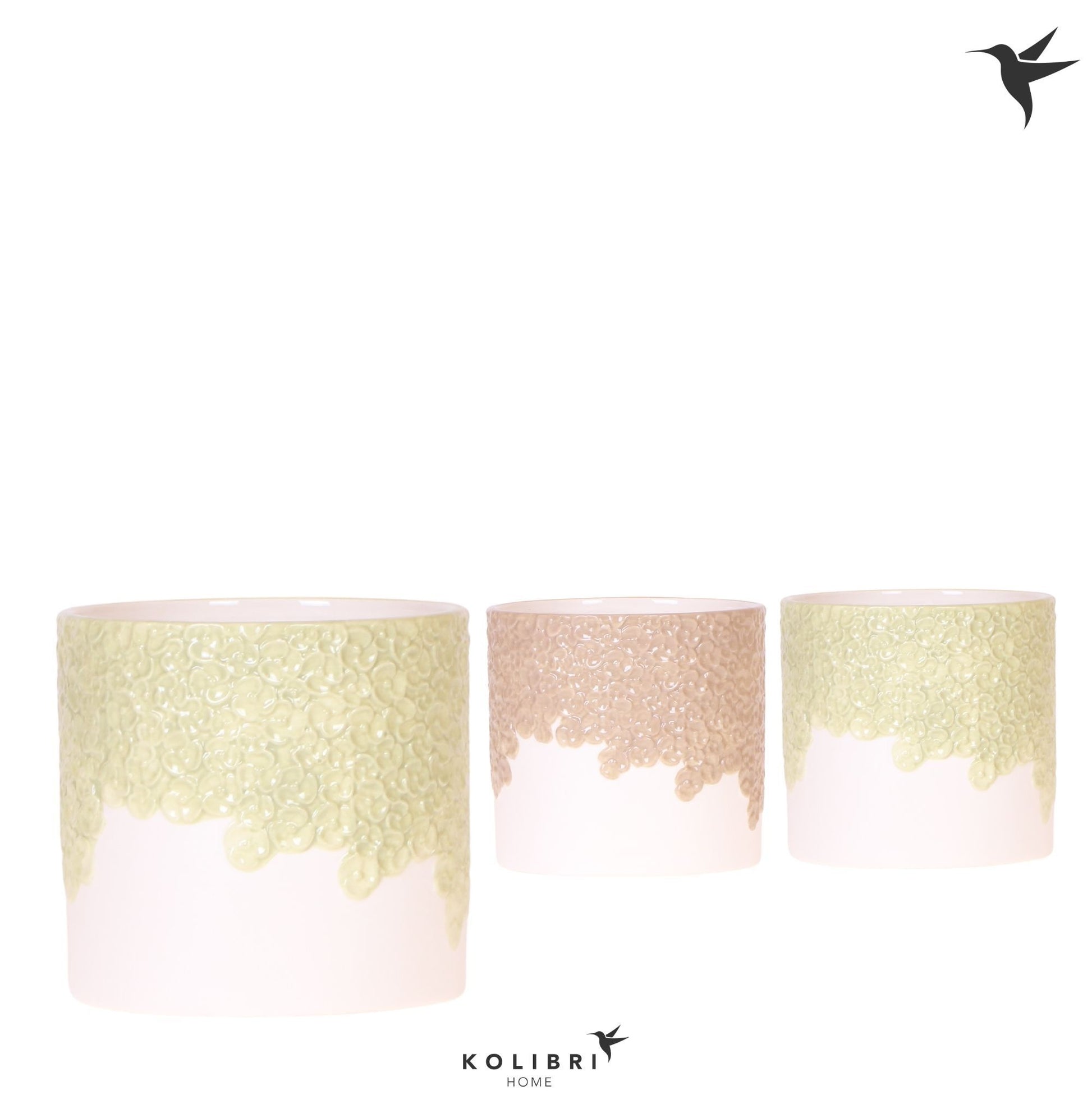 Kolibri Home Bloom pot sand mix 13cm 12cm Pot