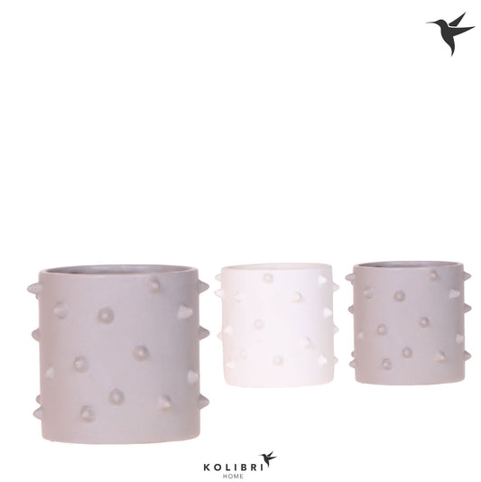 Kolibri Home Spike pot mix 11cm 9cm Pot