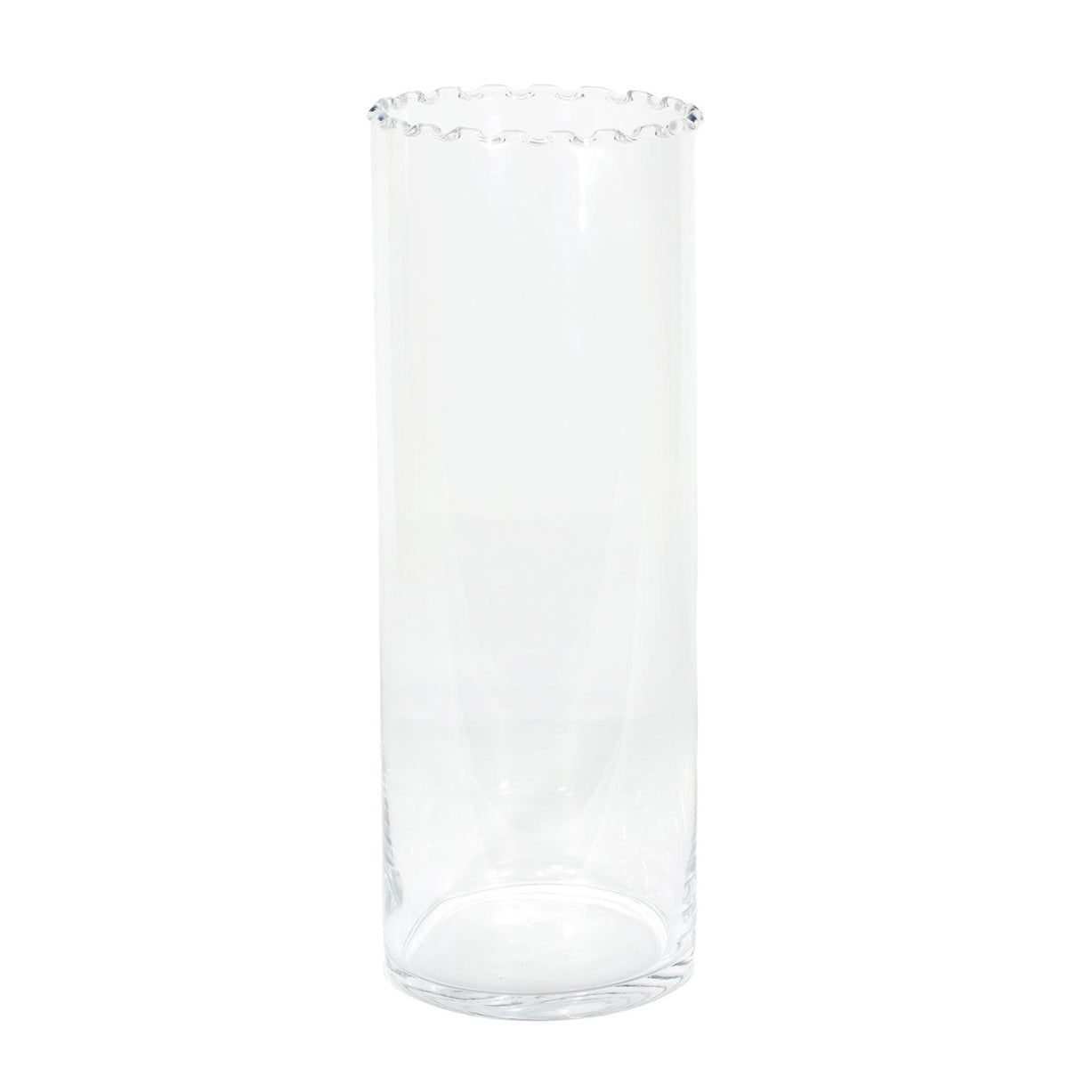 Glass vase 35cm