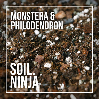 Soil Ninja Monstera and Philodendron
